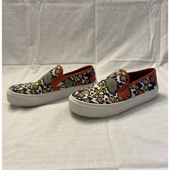 Coach Cameron Women’s White Print Slip On Slides Size 6.5 EUC - Picture 5 of 9